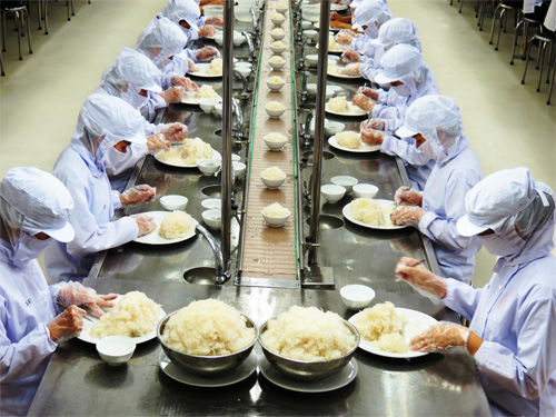 Tuyển sinh thực tập sinh đi làm việc tại Nhật Bản ngành nghề Chế biến cơm hộp