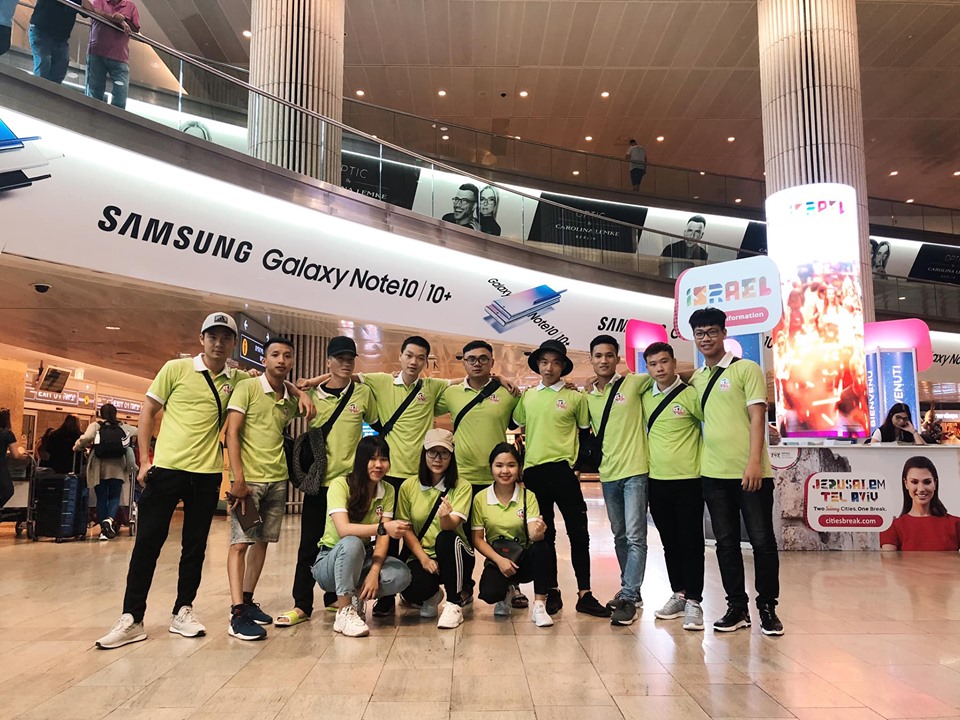 Sinh viên Đại học Nông lâm Thái Nguyên lên đường đi thực tập tại Trung tâm AGROSTUDIES, Israel năm 2019