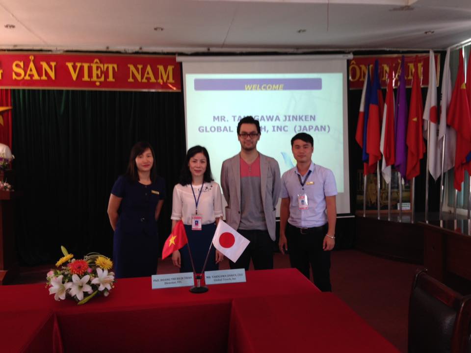 Công ty Global Touch, Inc thăm và làm việc tại Trường Đại học Nông Lâm Thái Nguyên